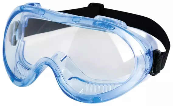 Очки защитные закрытые росомз зн55 Spark Super, прозрачные, непрямая вентиляция, незапотевающее покрытие, поликарбонат, 25530