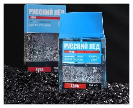 Одеколон мужской русский ЛЁД Aqua, 60 мл