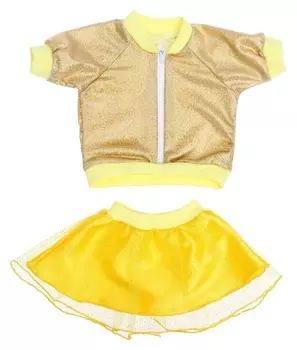 Одежда для кукол «Костюм одуванчик»