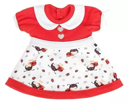 Одежда для кукол Платье Забияка, микс