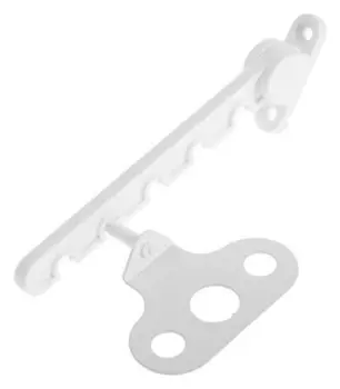 Ограничитель для окон пвх, 5-позицион., белый