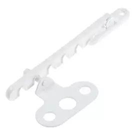 Ограничитель открывания белый металл РП 623