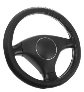 Оплетка на руль Nova Bright размер M, чёрная