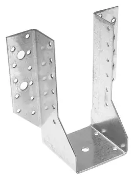 Опора бруса 75х150 OBR R, открытая, цинк, 1 шт.