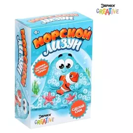 Опыты для детей Морской лизун