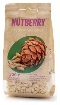 Орехи Nutberry кедровый орех, 100г