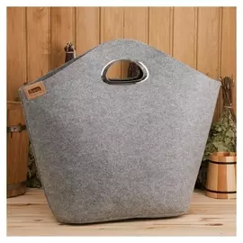 Органайзер для бани светло-серый, 42х18х54см, 42л