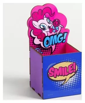 Органайзер для канцелярии "Omg!", My Little Pony, 65 х 70 х 65 мм
