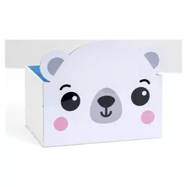 Органайзер для канцтоваров "Белый медведь" 15 х 8 х 10 см