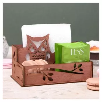 Органайзер для кухонных мелочей "Сова", 16,2х9,5х10 см