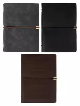 Органайзер на кольцах, формат А5, 90 листов, линия, на резинке, обложка лайт, «Стиль»