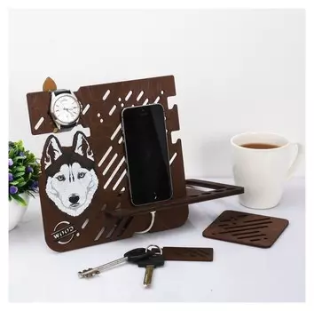 Органайзер настольный "Волк"