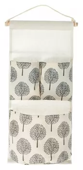 Органайзер с карманами подвесной, 3 отделения, 25×48 см, дизайн