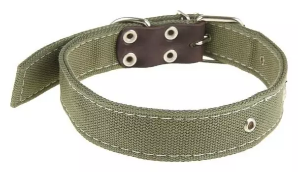 Ошейник брезентовый двухслойный, 68 х 3,5 см