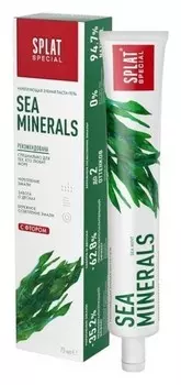 Отбеливающая зубная паста Sea Minerals