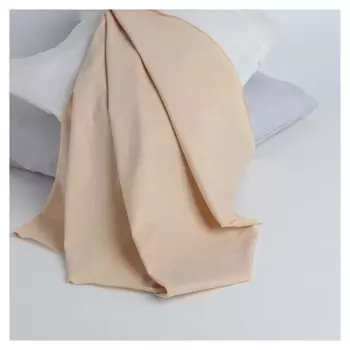 Отрез трикотажный для рукоделия, 50 × 50 см, хлопок 100%, цвет телесный