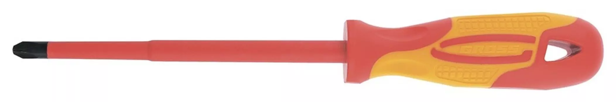 Отвертка диэлектрическая SL3 х 75 мм, Crmo, до 1000 В, двухкомпонентная рукоятка