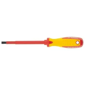 Отвертка Insulated, SL8 X 150 мм, Crmo, до 1000 В, двухкомпонентная рукоятка Professional