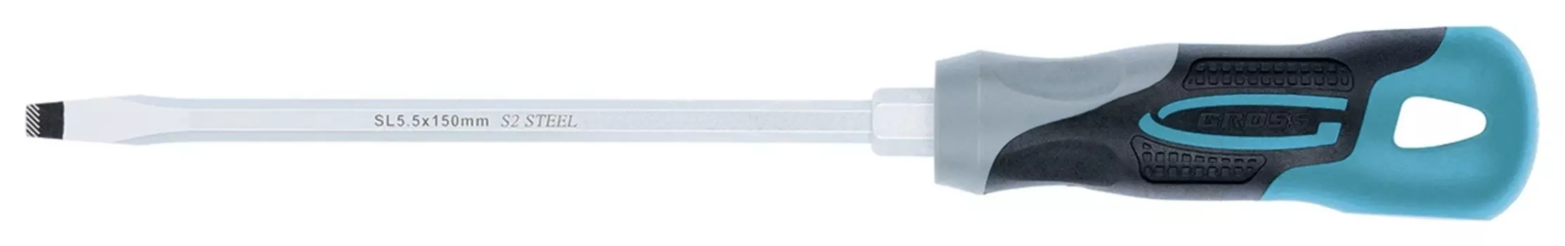 Отвертка Sl5.5 X 150 мм, S2, трехкомпонентная рукоятка