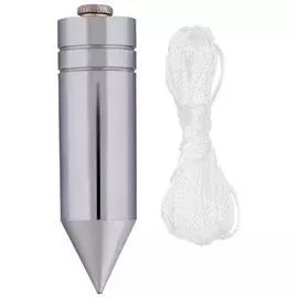 Отвес цилиндрический, 250 г, шнур 5 м