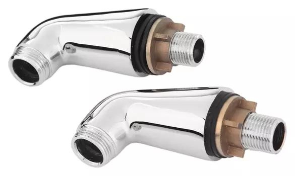 Отвод для смесителя на ванну Accoona A470-2, набор 2 шт