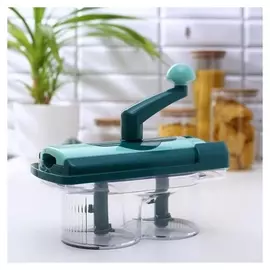 Овощерезка механическая «Дует», Abs-пластик, нержавеющая сталь