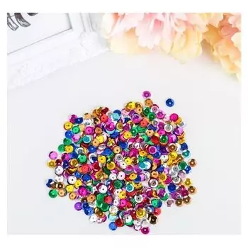 Пайетки для творчества "Классика", 6 мм, 30 г