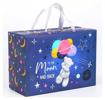 Пакет-коробка, "Universe", Me To You, 28 х 20 х 13 см
