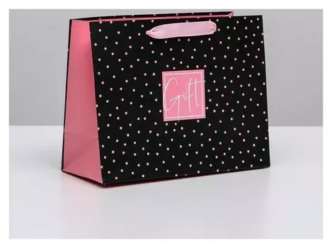 Пакет ламинированный горизонтальный Gift, MS 23 × 18 × 10 см