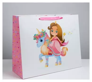 Пакет ламинированный «Принцесса», XL 49 × 40 × 19 см