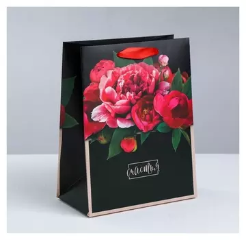 Пакет ламинированный вертикальный «Цветочные чувства», S 12 × 15 × 5.5 см