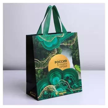 Пакет ламинированный вертикальный «Достояние», ML 23 × 27 × 11,5 см