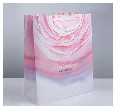 Пакет ламинированный вертикальный «Ласковые лепестки», XL 40 × 49 × 19 см