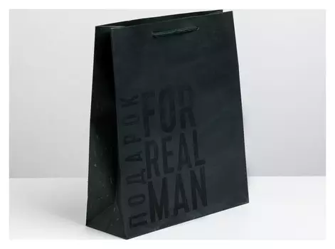 Пакет ламинированный вертикальный «Мужская воля», S 12 × 15 × 5.5 см