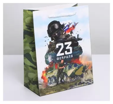 Пакет ламинированный вертикальный «Победа», MS 18 × 23 × 10 см