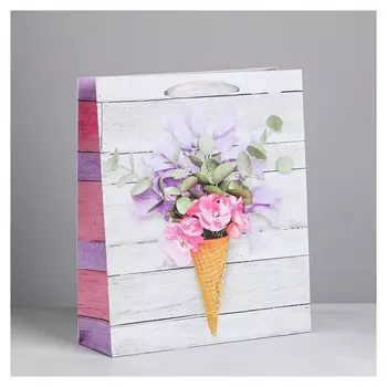 Пакет ламинированный вертикальный «Радостного настроения», ML 23 × 27 × 8 см