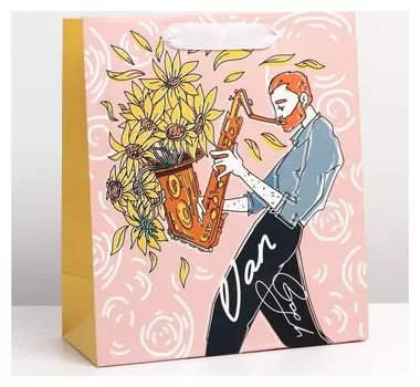 Пакет ламинированный вертикальный «Ваня», ML 23 × 27 × 11,5 см