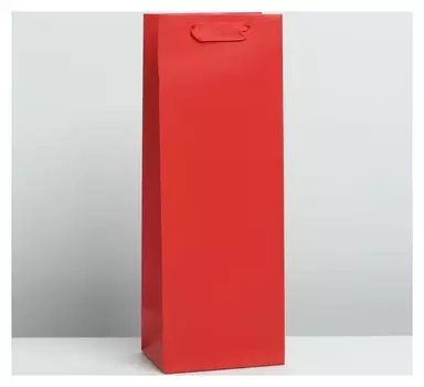 Пакет под бутылку «Красный», 13 X 36 X 10 см