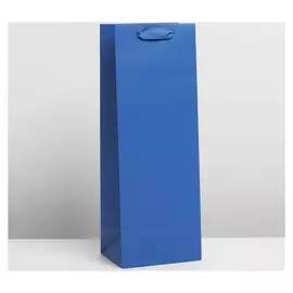 Пакет под бутылку «Синий», 13 X 36 X 10 см