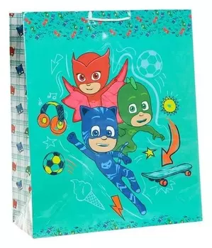 Пакет подарочный «Герои в масках», большой, 335х406х155 мм