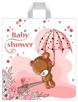 Пакет полиэтиленовый детский, Мой медвежонок 36*40 см