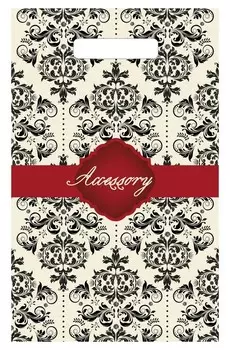 Пакет с вырубной ручкой аксессуар30х20см 100шт/уп