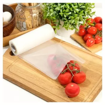 Пакеты для вакууматора, рифленые, в рулоне, 15 X 500 см