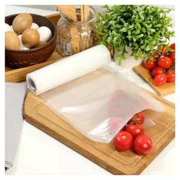 Пакеты для вакууматора, рифленые, в рулоне, 20 X 500 см