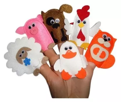 Пальчиковый театр Домашние любимцы