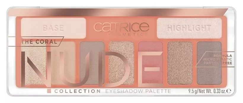 Палетка теней для век The Coral Nude Collection Eyeshadow Palette Peach Passion