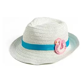 Панама детская, соломенная «Волшебство вокруг», р-р. 52 см