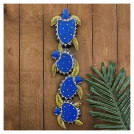 Панно настенное "Морские черепашки" 15х1,1х50 см