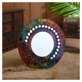 Панно зеркальное "Дантэ" керамика 20х20х1 см