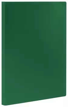 Папка 10 вкладышей Staff, зеленая, 0,5 мм, 225691